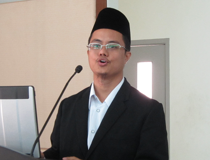 Introduction speech from FELCRA (Mr. Muhammad Hafiz Abdul Razak, Geospatial Manager, FELCRA)