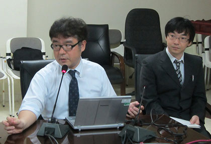 Introduction of remote sensing applications and SAFE initiative (Dr. Ryo Michishita and Mr. Kohei Kawamura, EORC/JAXA)