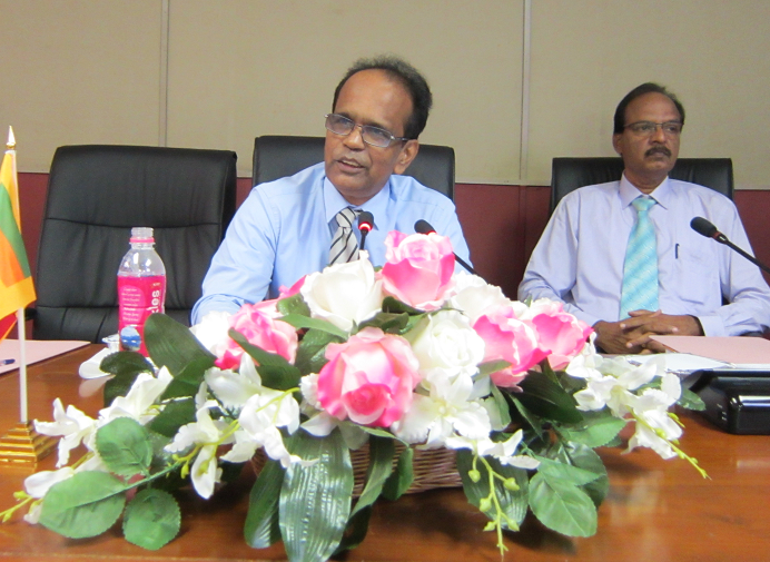 Opening remarks (Eng. N.A. Sisira Kumara, Secretary of Ministry of Irrigation & Water Resource Management)