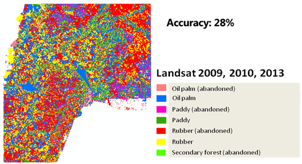 Classification Map (Optical) (Monitoring by Landsat 2009, 2010, 2013)