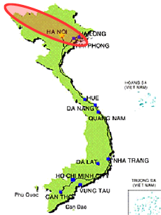 Study Area (Hong River Basin (Red River Basin)) of "Integrated water resource management in Vietnam"
