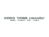 TRMM Calendar 2003