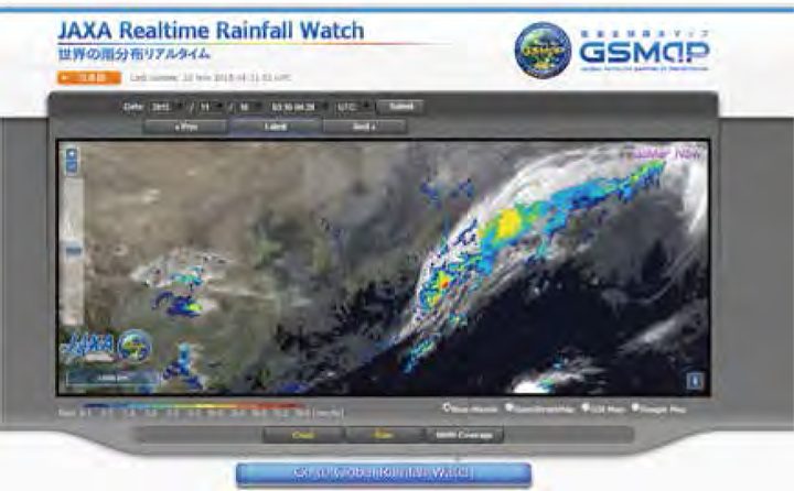 「 全球合成降水マップ（GSMaP） just now version (GSMaP_NOW)」の開発と公開