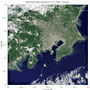 MODISによる台風一過の関東沿岸の様子