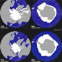 AMSR-Eでみた極域海氷分布の変化