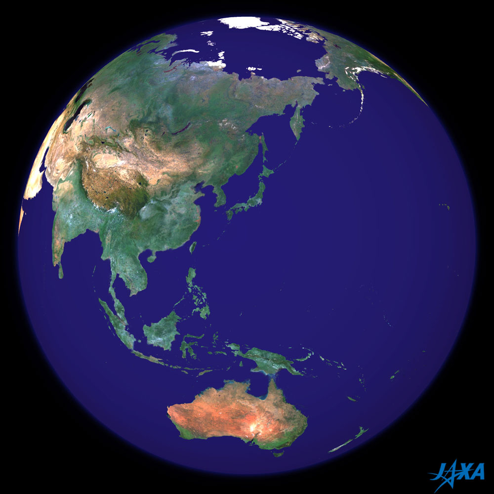 地球が見える 地表の色はどんな色 Gliによる全陸域の雲なし画像 地球が見える Jaxa 第一宇宙技術部門 地球観測研究センター Eorc