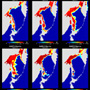 2005〜2006年の冬のオホ−ツク海の海氷分布