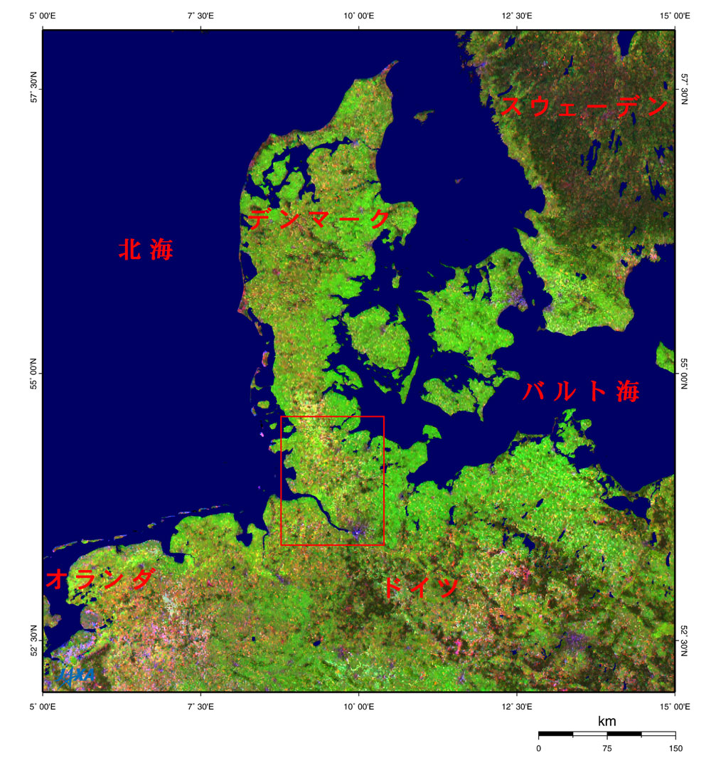 北海とバルト海を結ぶキール運河とハンブルク 地球が見える Jaxa 第一宇宙技術部門 地球観測研究センター Eorc
