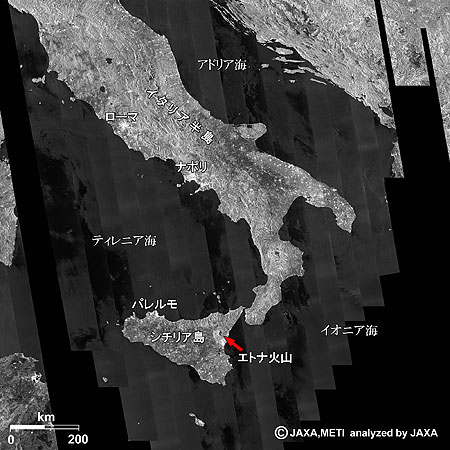 イタリア半島とシチリア島