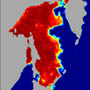 オホーツク海の流氷観測