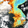 PM2.5濃度予測の精度向上に貢献する日本の人工衛星