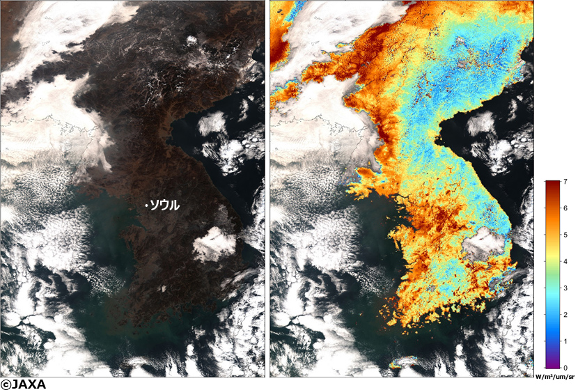 Pm2 5濃度予測の精度向上に貢献する日本の人工衛星 地球が見える Jaxa 第一宇宙技術部門 地球観測研究センター Eorc