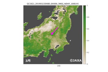 2019年3月22～29日関東地方