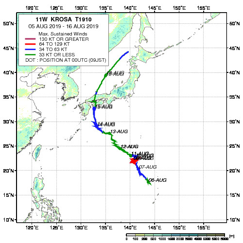 号 10 台風 進路 情報