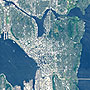 緑と水に囲まれたエメラルドシティ：ワシントン州、シアトル