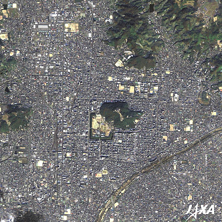 Enlarged Image of Central Matsuyama