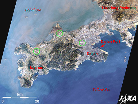 Lushun and Dalian on the Tip of the Liaodong Peninsula