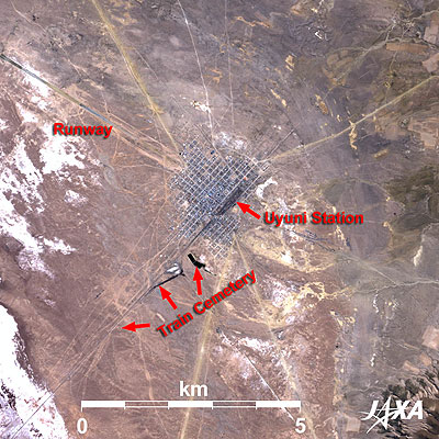 Uyuni City and Its Surroundings