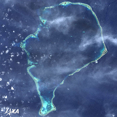 Enlarged Image of Funafuti Atoll