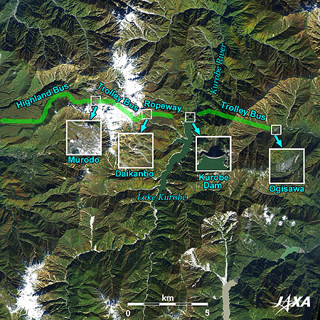 Vicinity of Lake Kurobe