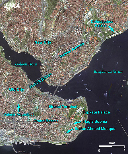 Close-up Image of Istanbul