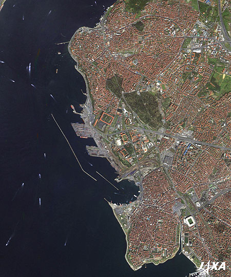 Close-up Image of Istanbul on Asian Side
