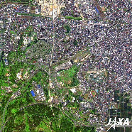 Enlarged Image of the Area around Shin Aomori Station