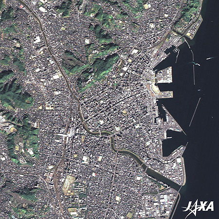 Enlarged Image of Central Kagoshima City