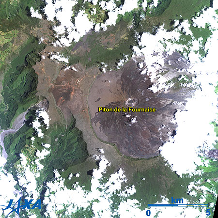 Enlarged Image of Piton de la Fournaise