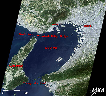 Osaka Bay and Its Surroundings