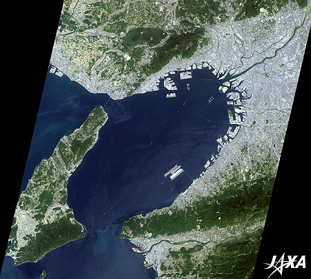 Osaka Bay and Its Surroundings