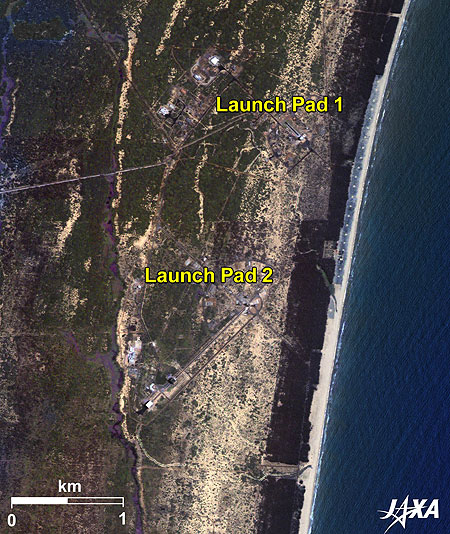 Launch Pads at Sriharikota