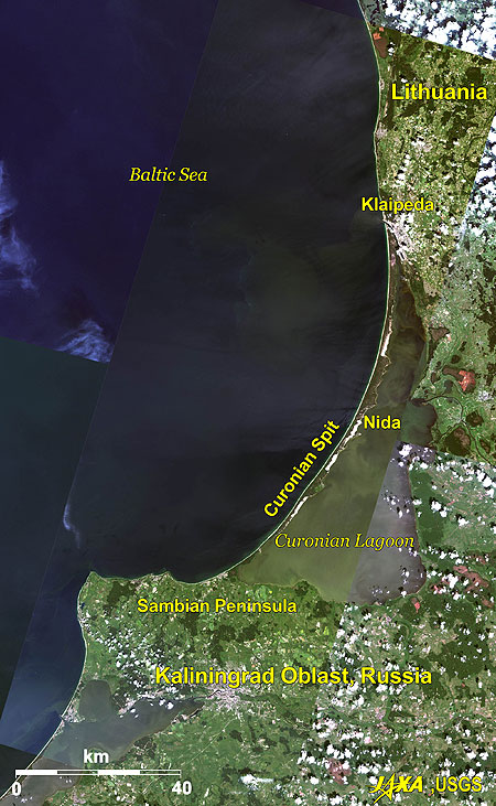 Curonian Spit and Its Surroundings