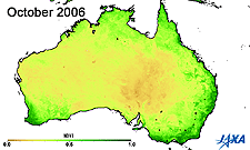 Vegetation index of Australia(2006)