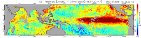 Same as Figure 1 but for anomaly from climatological values provided by JMA.