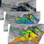 Mediterranean winter observed by GLI